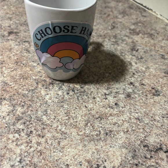 Other - Choose Happy White Ceramic Mug